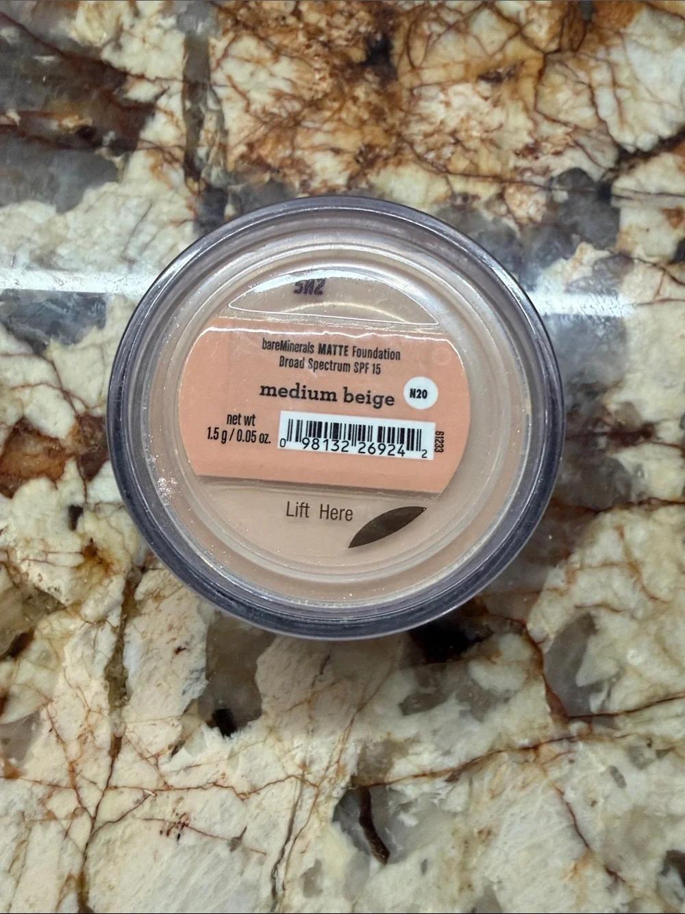 bareMinerals Matte Foundation Medium Beige New Sealed